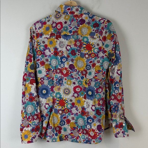 Liberty of London Floral Button-Up Shirt Size Small - Picture 3 of 6